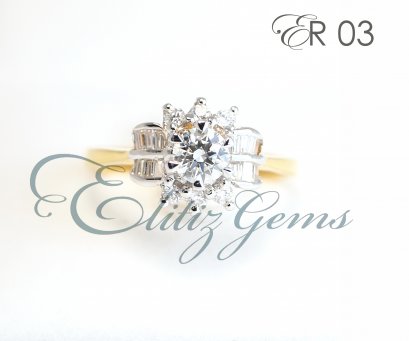 แหวนเพชรผู้หญิง ER03